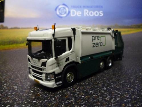 Tekno Scania PreZero vuilniswagen, Hobby en Vrije tijd, Modelauto's | 1:50, Nieuw, Bus of Vrachtwagen, Tekno, Ophalen of Verzenden