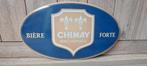 reclamebord Chimay bier, Nieuw, Overige merken, Reclamebord, Plaat of Schild, Ophalen of Verzenden