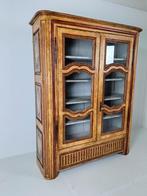 Antieke Beschilderde Franse Vitrinekast – Elegantie, Antiek en Kunst, Antiek | Meubels | Kasten, Ophalen
