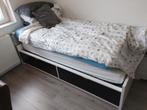 Ikea flaxa bed inclusief lattenbodem 90 x 200 cm, Huis en Inrichting, Slaapkamer | Bedden, Ophalen, Gebruikt, 90 cm, Eenpersoons