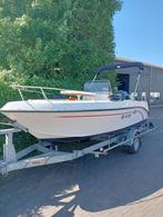 PRIJSDALING...Elan 18 CC consoleboot + 80 pk + grote trailer, Ophalen, Gebruikt, 3 tot 6 meter, Buitenboordmotor