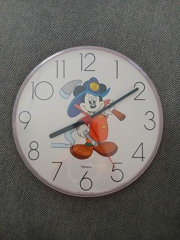 Disney Mickey Mouse Wandklok - Brandweer beschikbaar voor biedingen