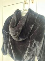 Zwarte faux fur jas van primark, Ophalen of Verzenden, Zo goed als nieuw, Maat 34 (XS) of kleiner, Zwart