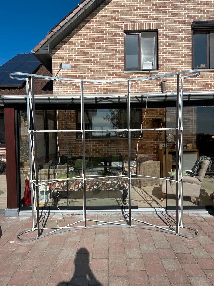 Expo Scherm / Display frame expofix, Huis en Inrichting, Woonaccessoires | Etagères, Gebruikt, Ophalen