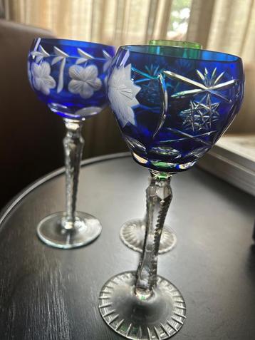 Nachtmann kobalt kristal wijnglas beschikbaar voor biedingen