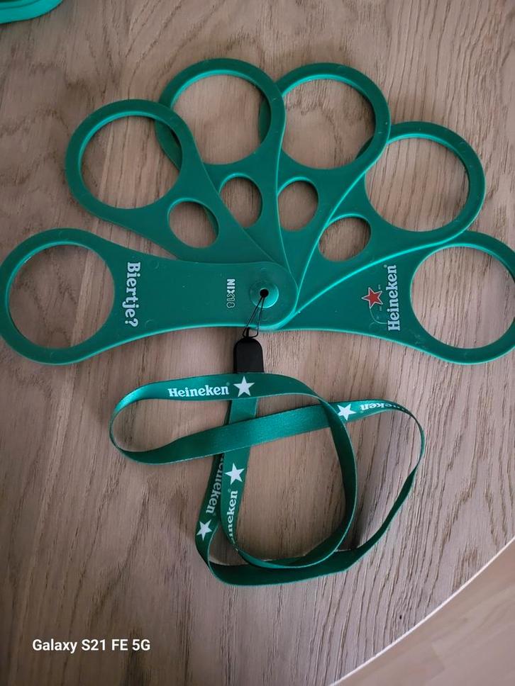 Bierwaaiers Heineken, Verzamelen, Biermerken, Nieuw, Heineken, Ophalen of Verzenden