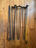 Stalen hairpin zwart hairpin 4 / tafepoten, Ophalen, Zo goed als nieuw, Rond, 50 tot 100 cm