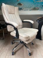 Beige Bureaustoel - Comfortabel en Stijlvol, Gebruikt, Beige, Ophalen of Verzenden, Bureaustoel