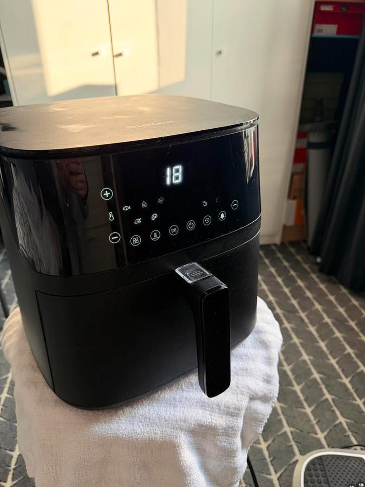 SilverCrest Airfryer met Touch Control, Witgoed en Apparatuur, Airfryers, Gebruikt, Airfryer, 1000 t/m 1499 gram, Ophalen
