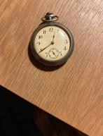 Zilveren zakhorloge antiek, Sieraden, Tassen en Uiterlijk, Horloges | Antiek, Ophalen, Zilver, Overige merken, 1900 tot 1930