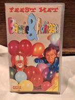 Vhs bassie en adriaan feest met, Cd's en Dvd's, VHS | Kinderen en Jeugd, Gebruikt, Alle leeftijden, Kinderprogramma's en -films