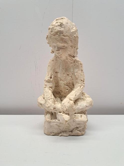 Jeanine Veldman - Keramisch beeld van meisje, Antiek en Kunst, Kunst | Beelden en Houtsnijwerken, Ophalen of Verzenden