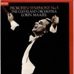 LP Prokofiev Symphony no.5 - Lorin Maazel, Cd's en Dvd's, Vinyl | Klassiek, Zo goed als nieuw, 12 inch, Verzenden