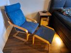 ikea poang stoel + voetenbank, Ophalen, Nieuw, 75 tot 100 cm, Stof