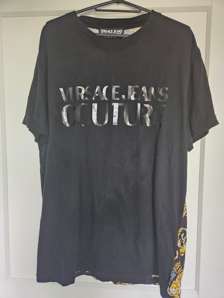 Versace shirt XL, Kleding | Heren, Maat 52/54 (L), Zwart, Ophalen of Verzenden, Zo goed als nieuw