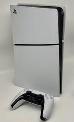 Playstation 5 slim disk edition met 2 controlers, Ophalen of Verzenden, Zo goed als nieuw