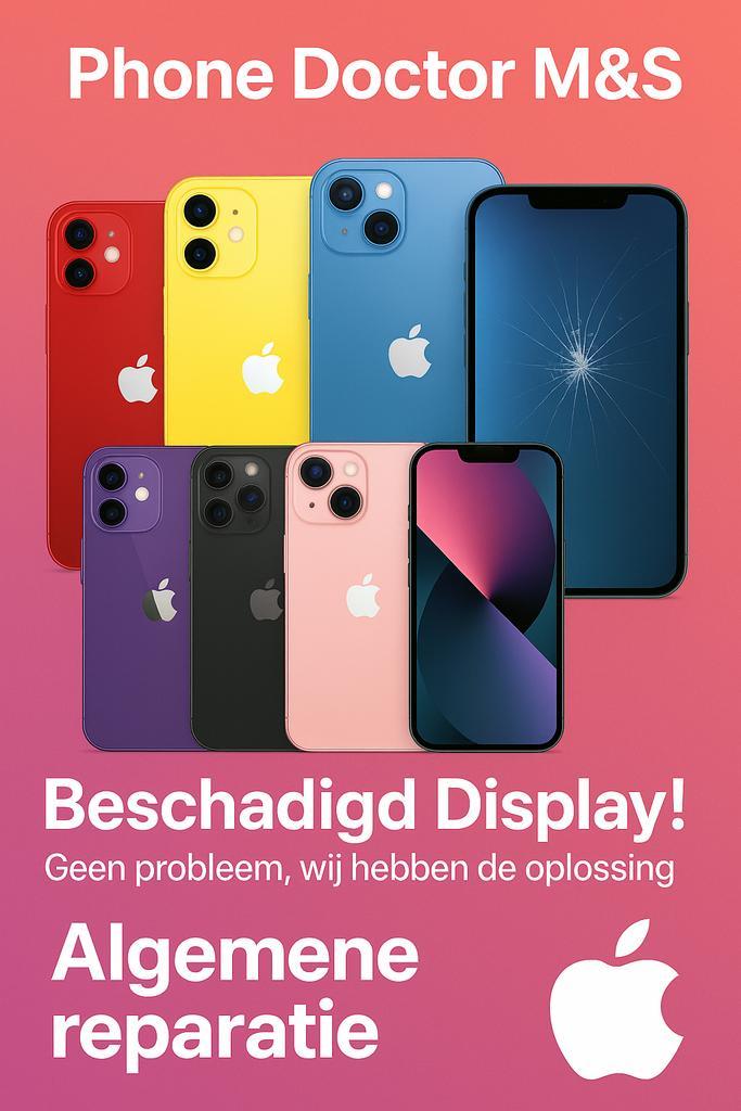 De specialist in iPhone herstel!, Telecommunicatie, Overige Telecommunicatie, Zo goed als nieuw, Ophalen of Verzenden