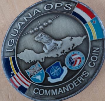 Iguana OPS - Commanders's coin - Curacao beschikbaar voor biedingen