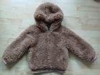 ZGAN: winterjas fluffy bontje berevachtje bruin 110 116, Meisje, Ophalen of Verzenden, Zo goed als nieuw, Scapino