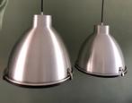 Twee hanglampen - industrieel, Ophalen of Verzenden, Nieuw, Glas, Minder dan 50 cm