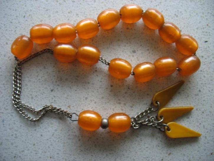 Gebeds Ketting Vintage ( nr 2 ), Sieraden, Tassen en Uiterlijk, Antieke sieraden, Ketting, Overige materialen, Ophalen