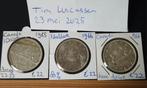 3x 1 dollar canada zilver 80%, Ophalen of Verzenden, Noord-Amerika, Setje, Zilver
