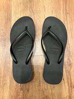 havaianas slippers zwart maat 39 / 40, Kleding | Dames, Schoenen, Slippers, Zwart, Ophalen of Verzenden, Zo goed als nieuw