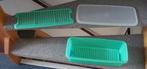 Tupperware versbox en 2 roosters, Huis en Inrichting, Keuken | Tupperware, Ophalen of Verzenden, Zo goed als nieuw, Groen, Bak of Kom