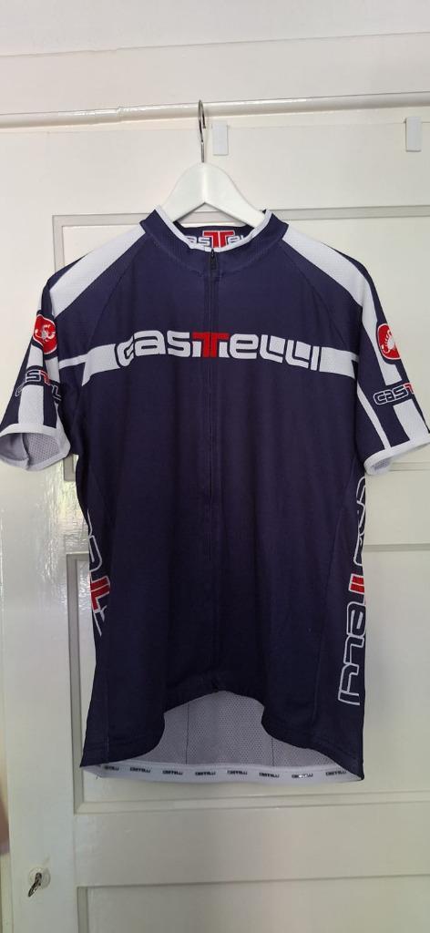 Castelli fietsshirt, Fietsen en Brommers, Fietsaccessoires | Fietskleding, Zo goed als nieuw, Heren, Bovenkleding, XXL, Ophalen of Verzenden