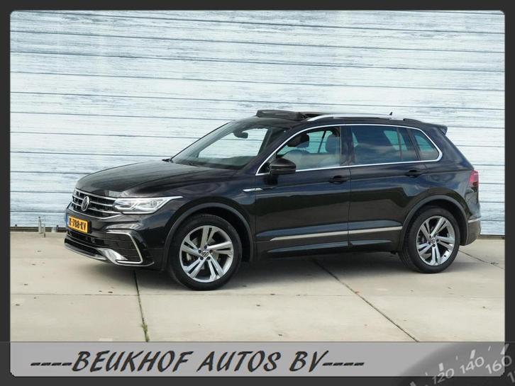 Volkswagen Tiguan 1.5 TSI R-Line Business+ Trekhaak Pano Cam, Auto's, Volkswagen, Bedrijf, Te koop, Tiguan, ABS, Achteruitrijcamera