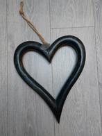Wanddecoratie Riverdale hart zwart hout, Huis en Inrichting, Woonaccessoires | Wanddecoraties, Ophalen of Verzenden, Zo goed als nieuw