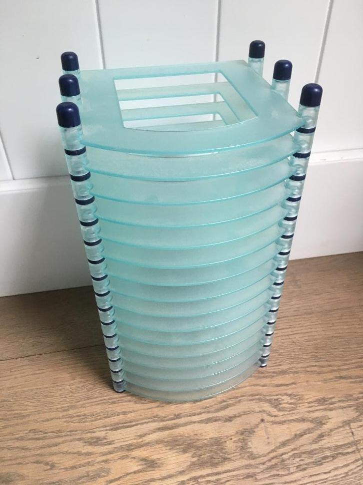 Cd-toren met 15 vakken (evt incl. cd’s), Huis en Inrichting, Woonaccessoires | Cd- en Dvd-rekken, Gebruikt, Cd's, Minder dan 25 discs