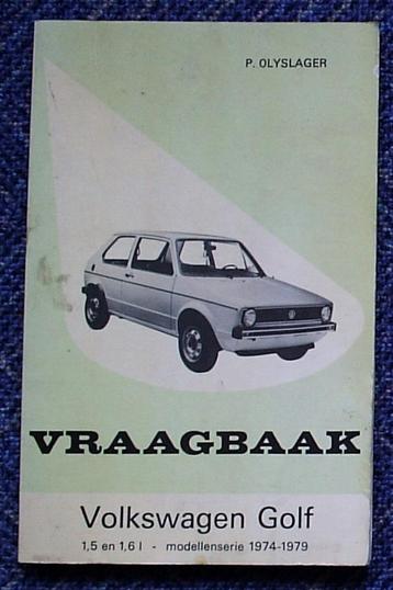 Vraagbaak Volkswagen Golf - modellenserie 1974-1979 beschikbaar voor biedingen