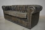 Chesterfield bank 3 zit, Ophalen, Gebruikt, 150 tot 200 cm, Driepersoons
