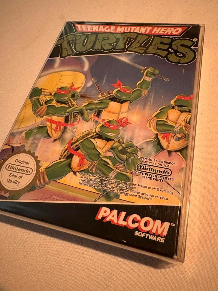 TMHT - Teenage Mutant Hero Turtles NES, Spelcomputers en Games, Games | Nintendo NES, Gebruikt, Avontuur en Actie, 1 speler, Vanaf 7 jaar