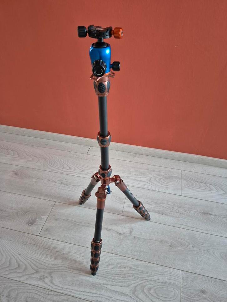 Albert 3 Legged Thing Carbon Statief, Audio, Tv en Foto, Fotografie | Statieven en Balhoofden, Gebruikt, Driepoot, 150 tot 175 cm