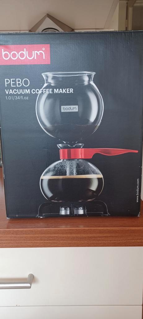 BODUM  Vacuüm coffeemaker PEBO met extra filterveer, Witgoed en Apparatuur, Koffiezetapparaten, Zo goed als nieuw, Koffiemachine