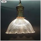 Holophane stijl lamp Hanglamp, Ophalen, Gebruikt, Holophane Klasiek vintage, Nb