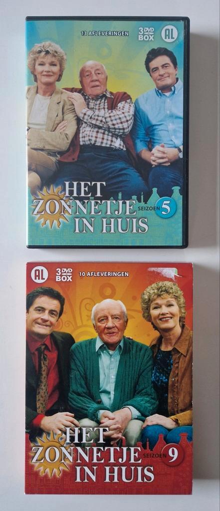 Het zonnetje in huis,  seizoenen 5 en 9, Cd's en Dvd's, Dvd's | Tv en Series, Gebruikt, Komedie, Boxset, Alle leeftijden, Ophalen of Verzenden