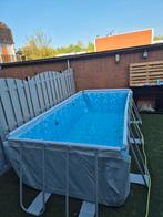 Zwembad 4x2x1, Tuin en Terras, Zwembaden, Ophalen, Minder dan 80 cm, Rond, Zo goed als nieuw