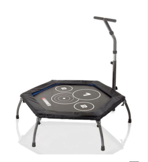 Hammer Cross Jump Fitness Trampoline, Sport en Fitness, Fitnessmaterialen, Gebruikt, Overige typen, Armen, Benen, Borst, Buik