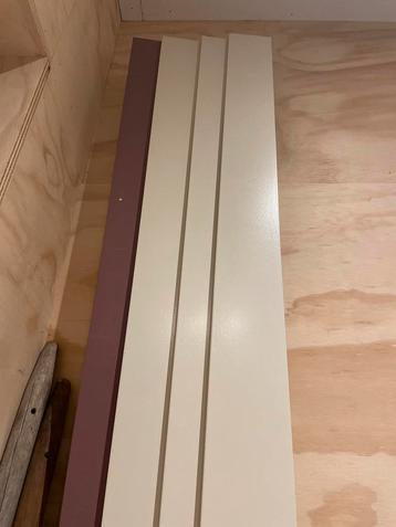 MDF Plinten 90x10mm - Diverse Lengtes beschikbaar voor biedingen