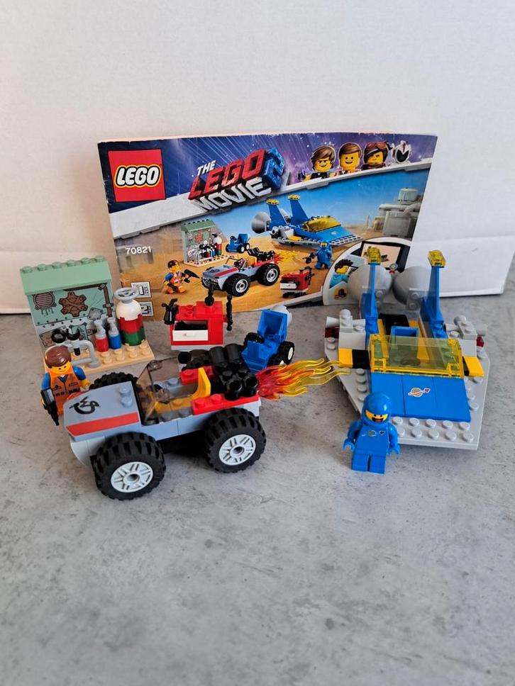 LEGO Movie 2 70821 Emmet en Benny's  Werkp, Kinderen en Baby's, Speelgoed | Duplo en Lego, Lego, Complete set, Ophalen