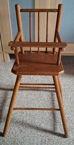 Vintage houten poppenstoel, Ophalen, Gebruikt, Overige typen