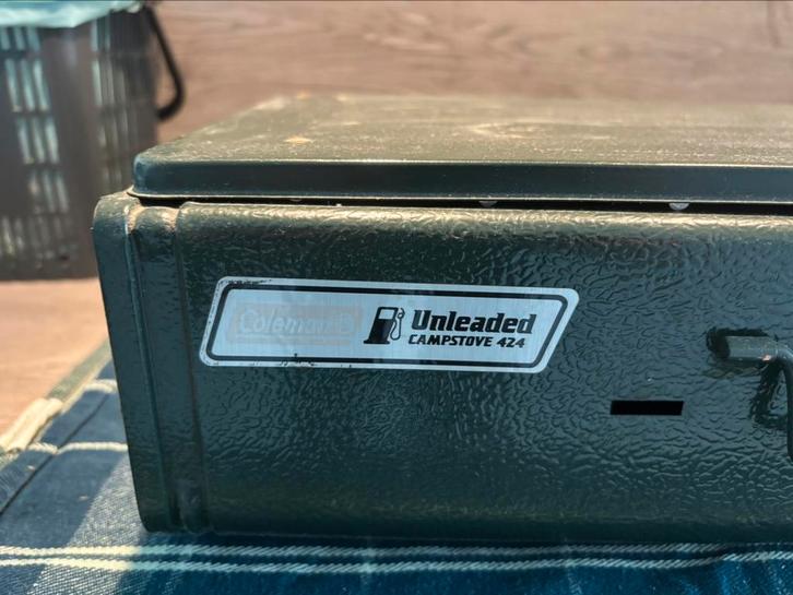 Coleman 424 dubbel pits kooktoestel, Watersport en Boten, Hengelsport | Karpervissen, Zo goed als nieuw, Overige typen, Ophalen