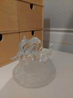 Kristallen Olifant moeder met jong, Ophalen of Verzenden