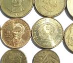 Wereld lot met 10 verschillende munten (modern), Ophalen of Verzenden, Overige landen
