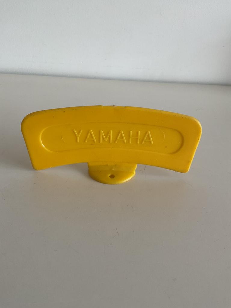 Yamaha geel bromfietsplaatje nieuw, Fietsen en Brommers, Ophalen of Verzenden, Nieuw, Overige typen, Yamaha