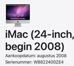 Incomplete, niet werkende iMac 24 inch, begin 2008, Computers en Software, Apple Desktops, Ophalen, HDD, IMac, 24 inch
