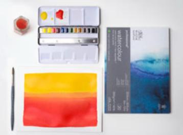Starter set Black Box 12 halve napjes Professional aquarel beschikbaar voor biedingen